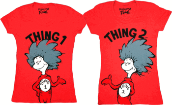 thing 1 shirt kids