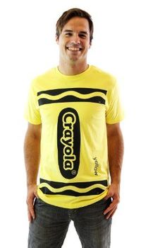 Crayola Crayon Adult Costume T-shirt