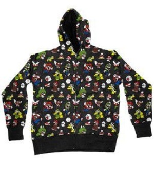 mario hoodie champion