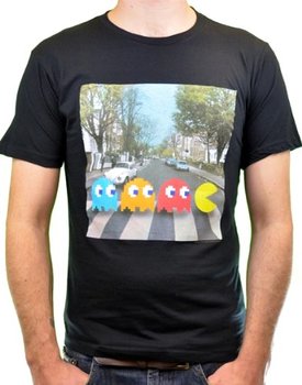 Pac-man Crossing Beatles Abbey Road T-shirt