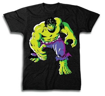The Incredible Hulk Angry Walk Purple Pants T-Shirt