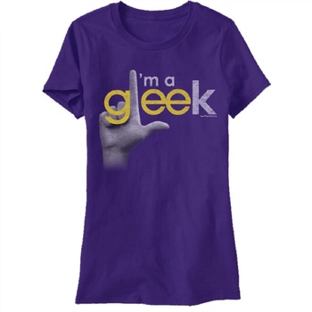 Glee I'm A Gleek Finger T-Shirt