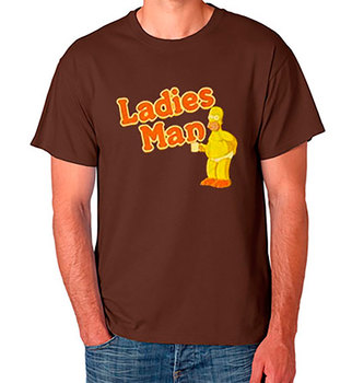 The Simpsons Homer Ladies Man T-shirt