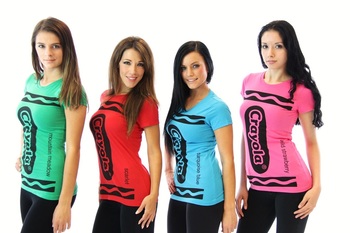Crayola Crayon Juniors Costume T-shirt