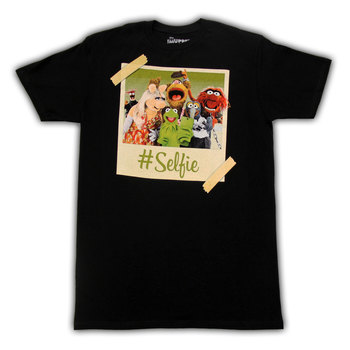 The Muppets Crew Kermit Hashtag Selfie T-shirt