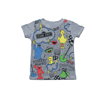 Sesame Street Scribble Checker T-Shirt