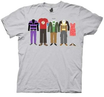 The Big Bang Theory Group Clothing T-shirt